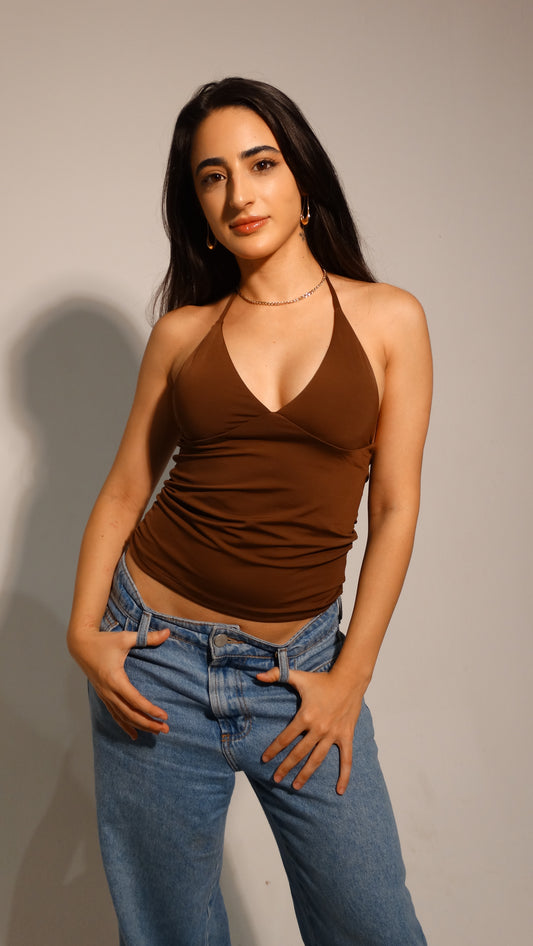 Second Skin - Deep V Top