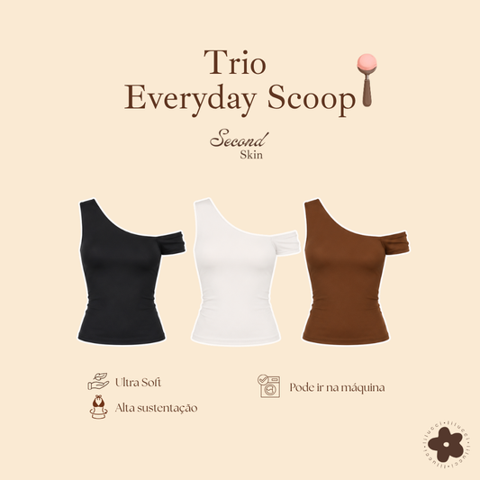 Trio One Shoulder Everyday Scoop