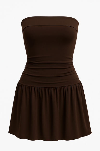 Vestido drapeado - Second Skin
