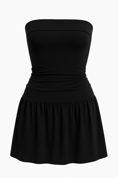 Vestido drapeado - Second Skin