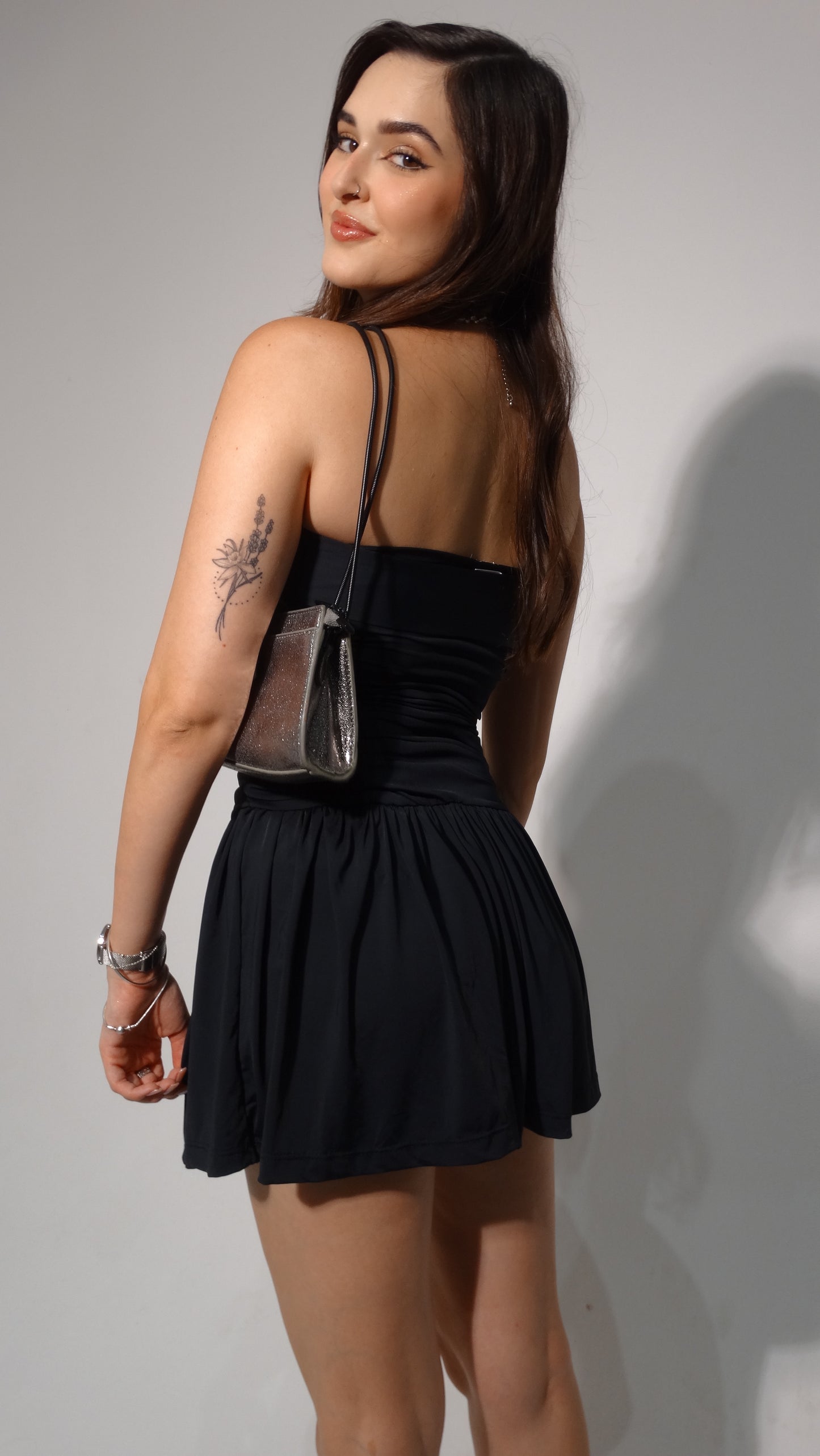Vestido drapeado - Second Skin