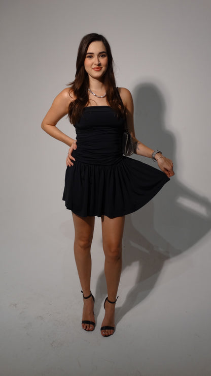 Vestido drapeado - Second Skin