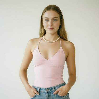 Second Skin - Deep V Top