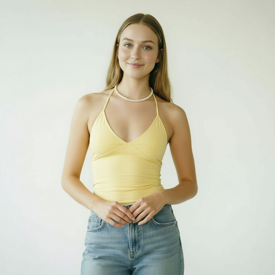 Second Skin - Deep V Top